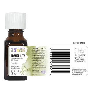 Foto 5 | Aceite Esencial Aura Cacia Tranquility 15 Ml 100% Puro - Venta Internacional.