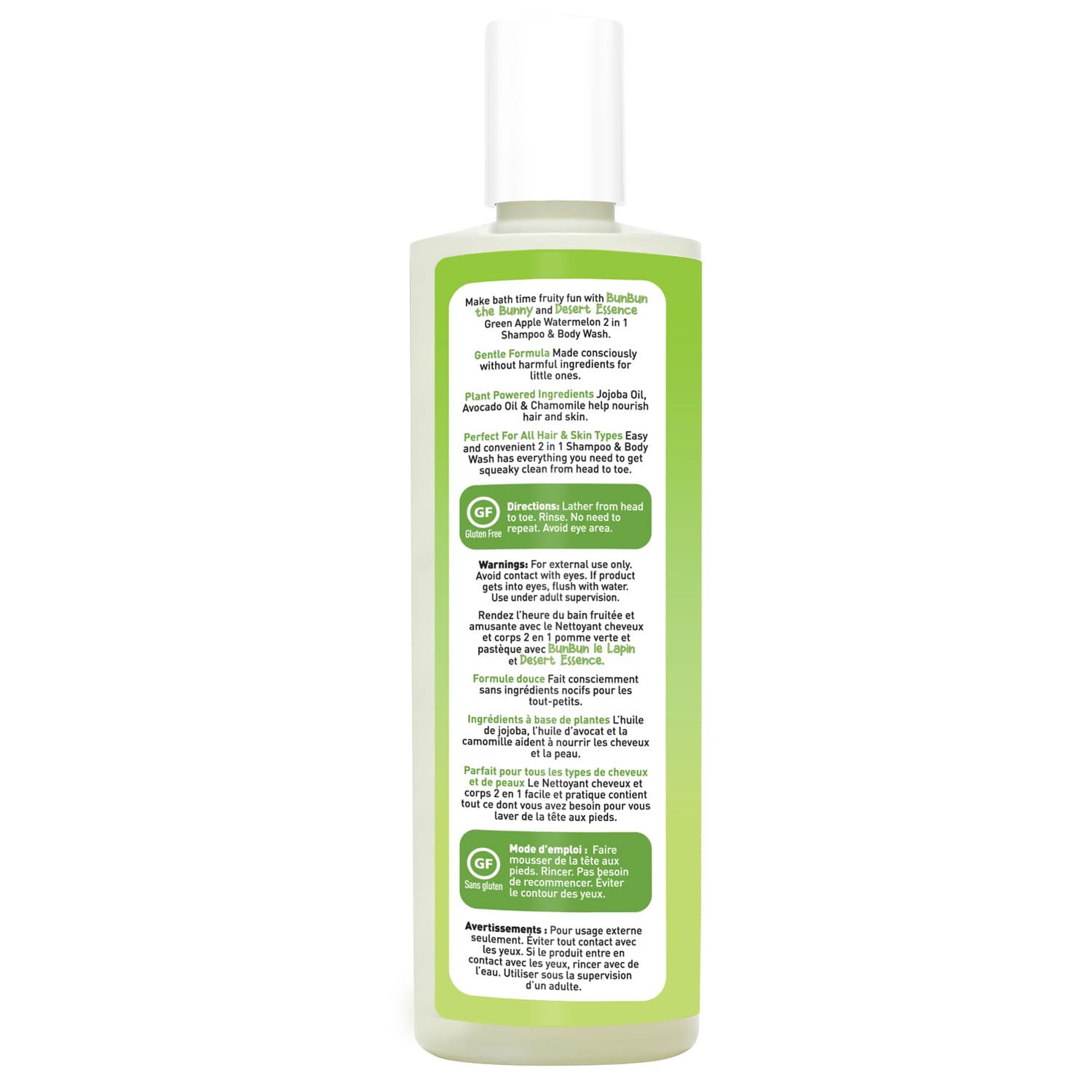 Foto 6 pulgar | Champú Y Gel De Baño Desert Essence Kids 2 En 1 355 Ml - Venta Internacional.
