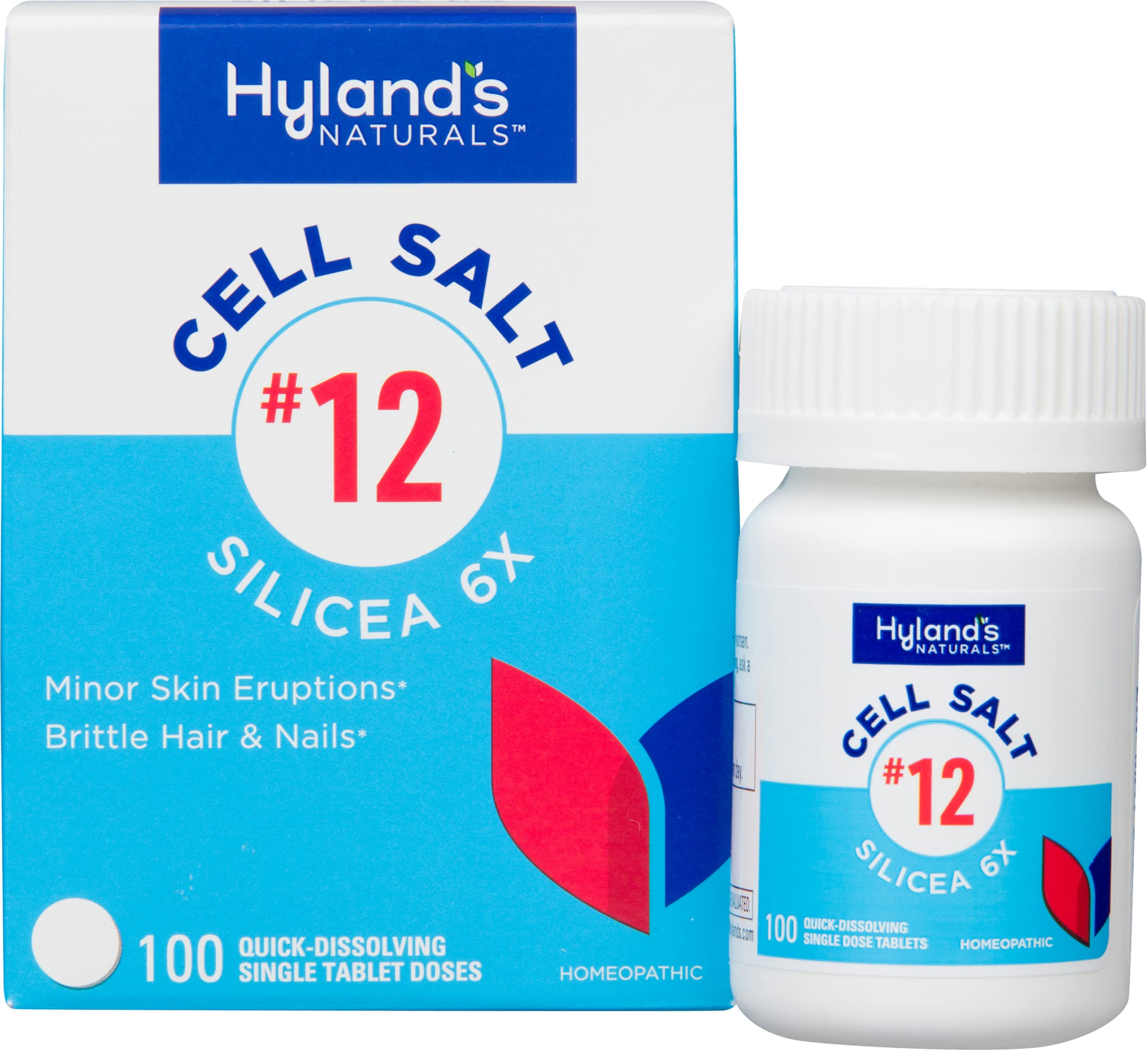 Foto 2 pulgar | Suplemento Hyland's No. 12 Cell Salt Silicea  6 Tabletas  100 Veces - Venta Internacional.