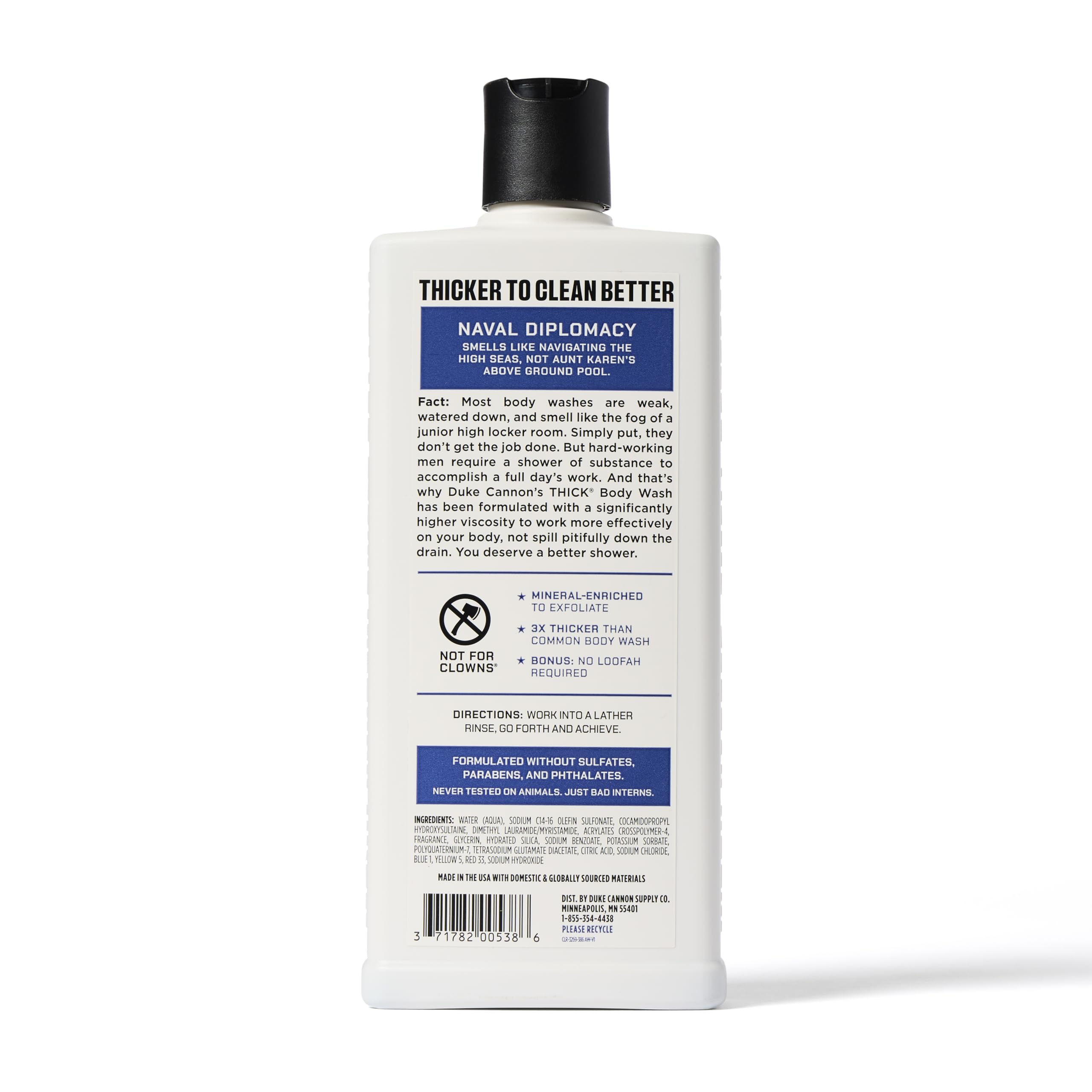 Foto 8 pulgar | Gel De Baño Duke Cannon Thick High Viscosity 530 Ml Para Hombre - Venta Internacional.