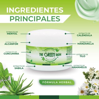 Foto 4 | Anahuac The Green Balm Bálsamo Herbal Alivio E Hidratación Para La Piel