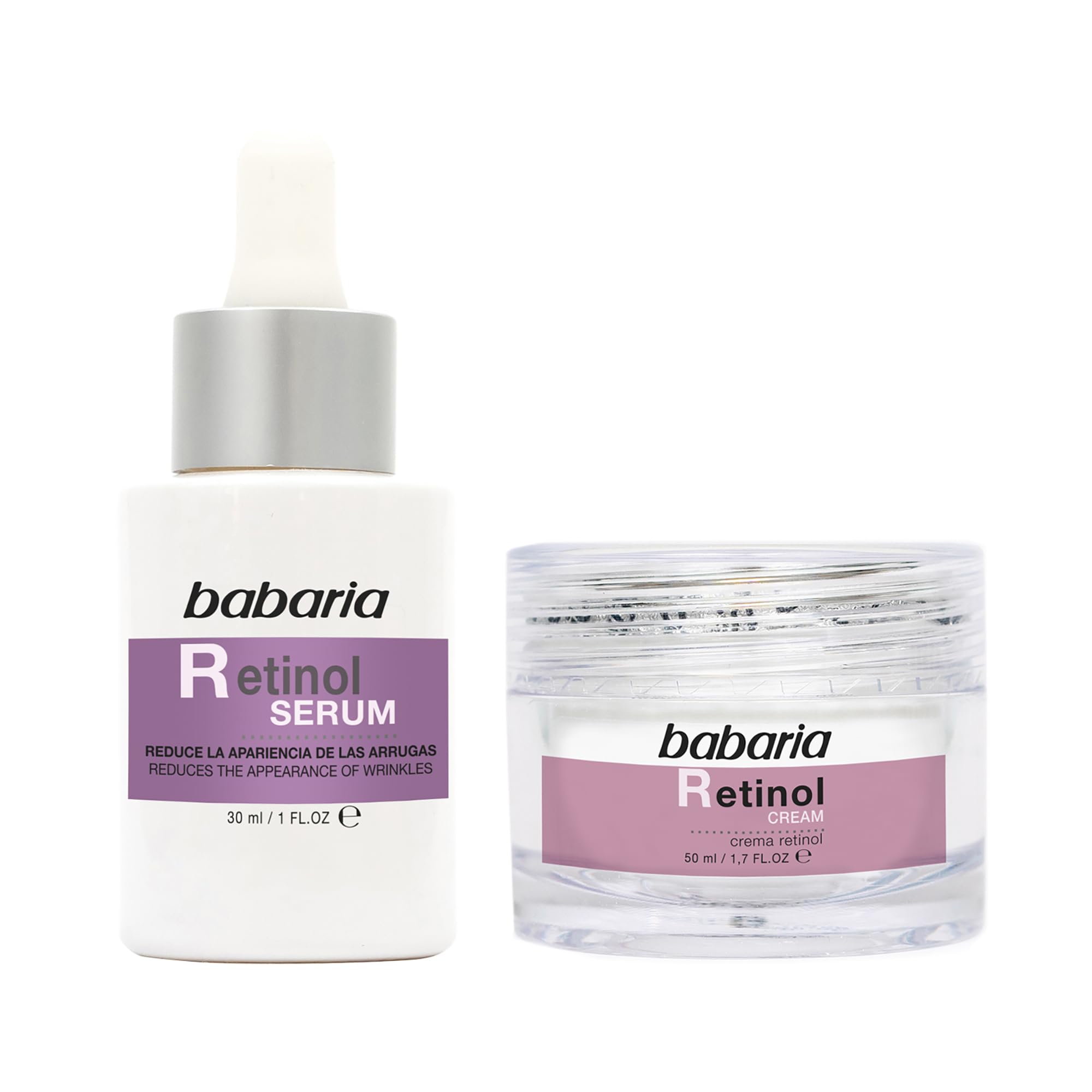 Foto 2 pulgar | Crema Hidratante Babaria Retinol Face Rejuvenator 2 Unidades - Venta Internacional.