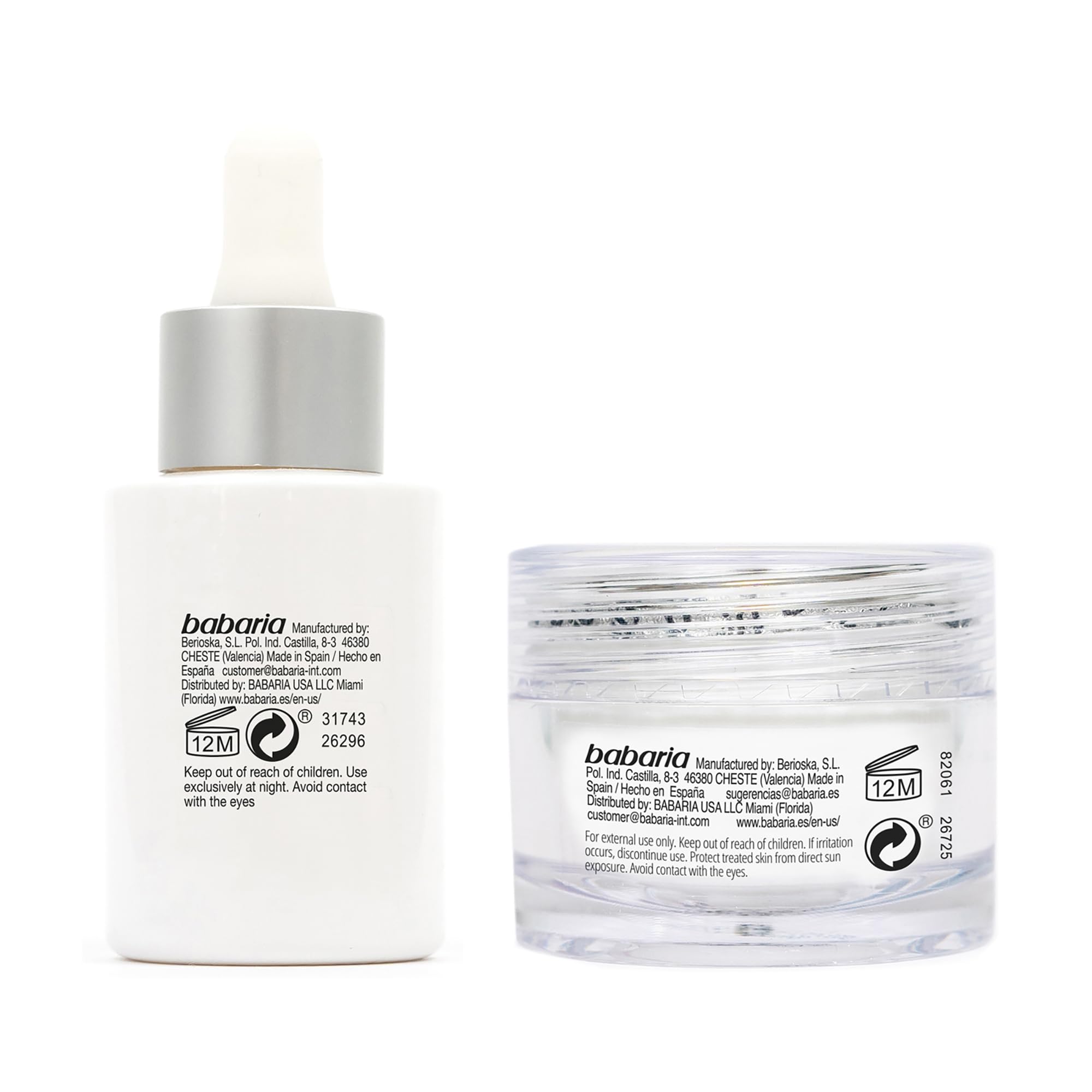 Foto 8 pulgar | Crema Hidratante Babaria Retinol Face Rejuvenator 2 Unidades - Venta Internacional.