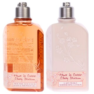 Foto 1 | Gel De Baño Y Ducha Kit De Loción Corporal Loccitane Cherry Blossom - Venta Internacional.