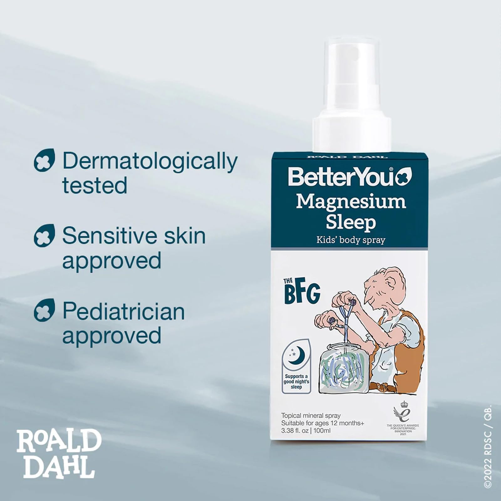 Foto 8 pulgar | Kids Bundle Betteryou  Loción Para Dormir Y Spray De Magnesio  2 Unidades - Venta Internacional.