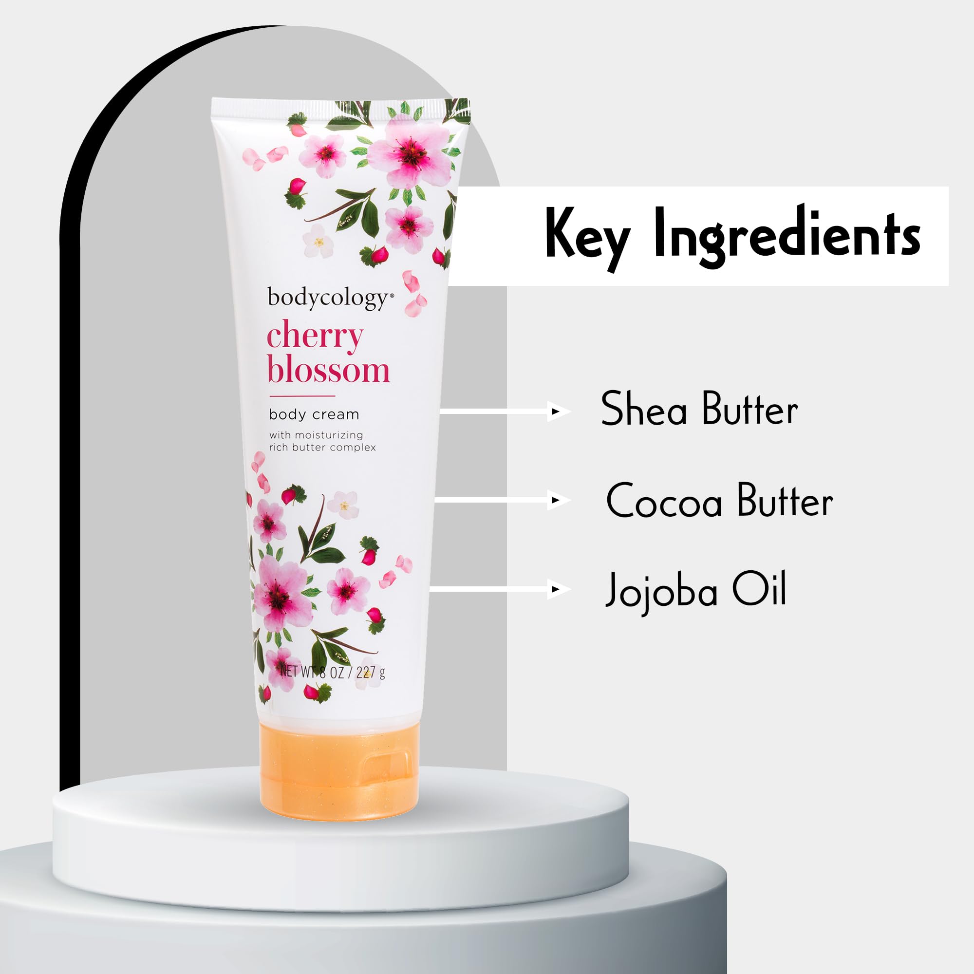 Foto 7 pulgar | Crema Corporal Hidratante Bodycology Cherry Blossom 240 Ml Para Mujer - Venta Internacional.