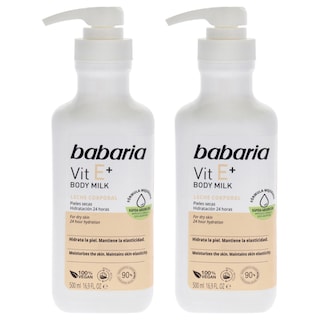 Foto 1 | Body Milk Babaria Vitamina E Plus Paquete De 2 - Venta Internacional.