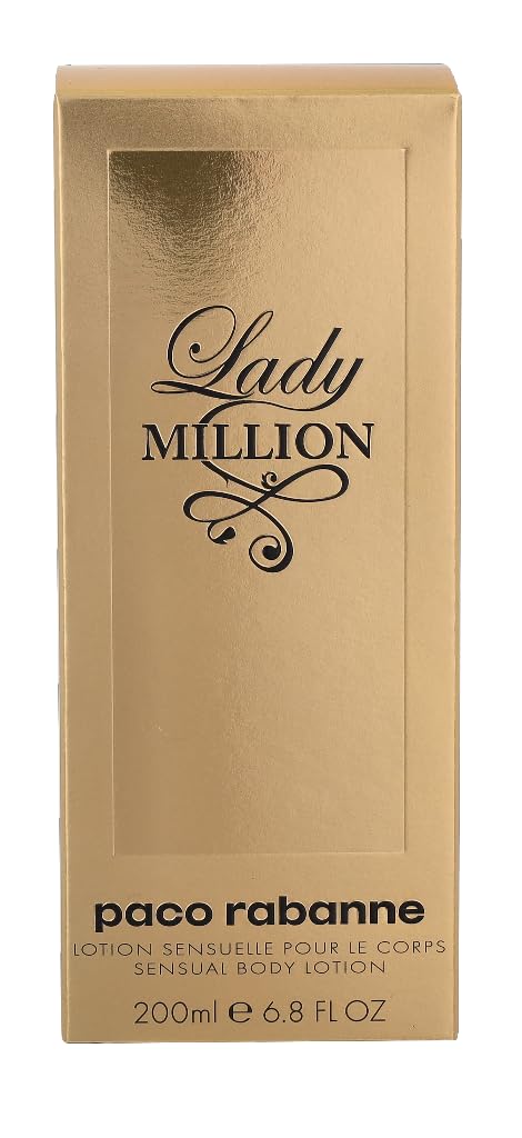 Foto 4 pulgar | Loción Corporal Paco Rabanne Lady Million 200 Ml Para Mujer - Venta Internacional.