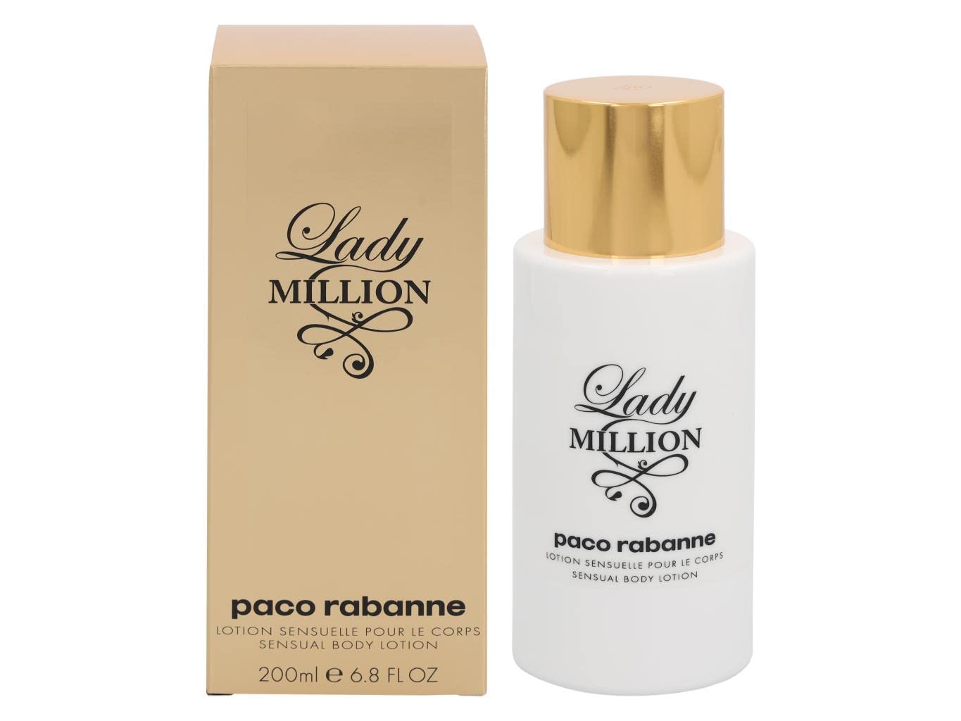 Foto 5 pulgar | Loción Corporal Paco Rabanne Lady Million 200 Ml Para Mujer - Venta Internacional.