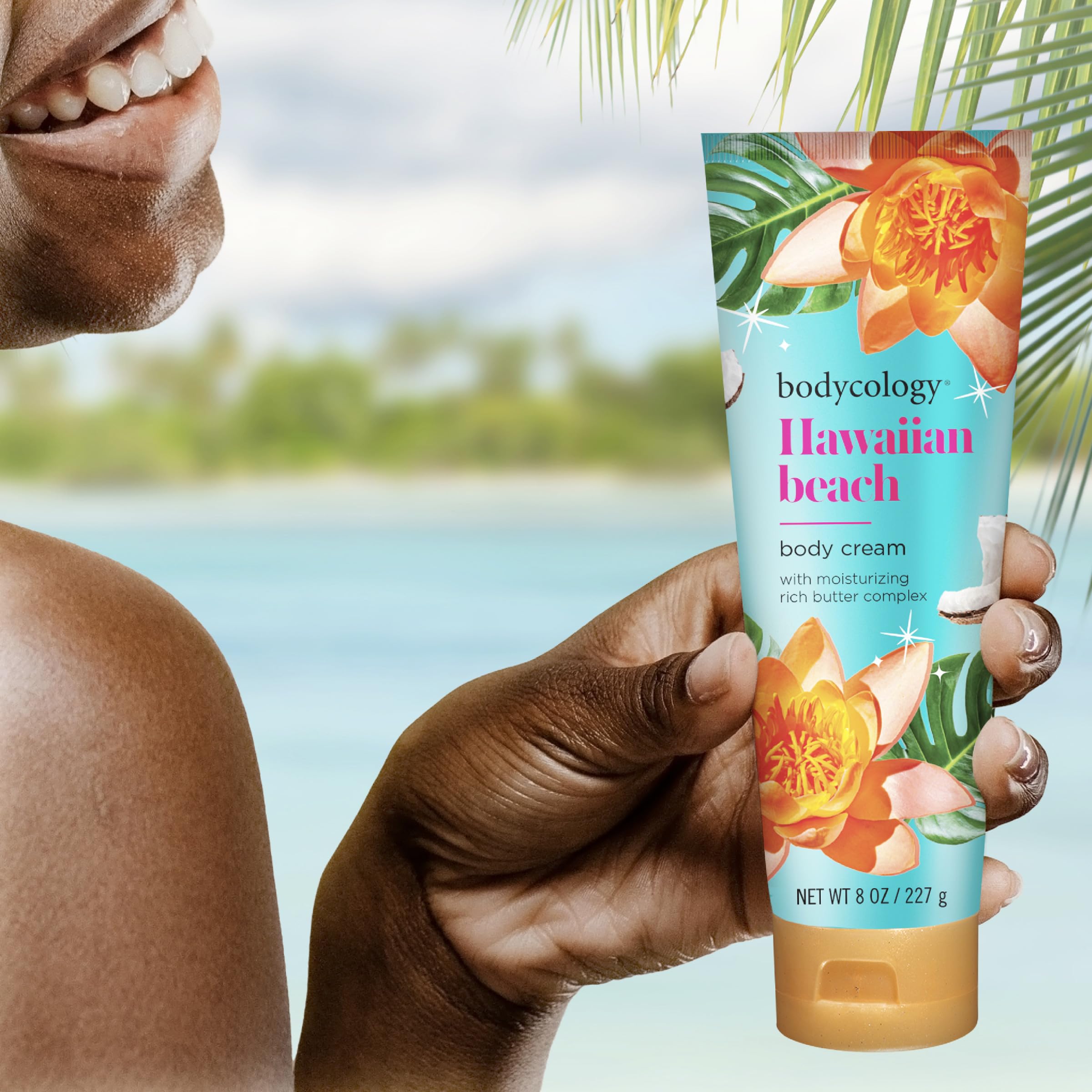 Foto 6 pulgar | Crema Corporal Bodycology Manteca De Karité Hawaiian Beach 240ml - Venta Internacional.