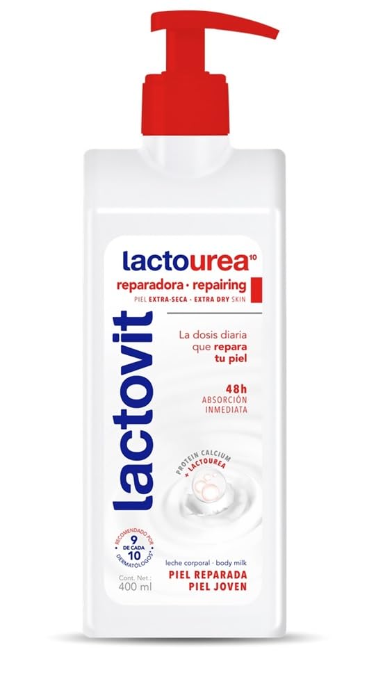 Foto 2 pulgar | Leche Corporal Lactovit Lactourea Hidratante para Piel Seca 400 ml  - Venta Internacional