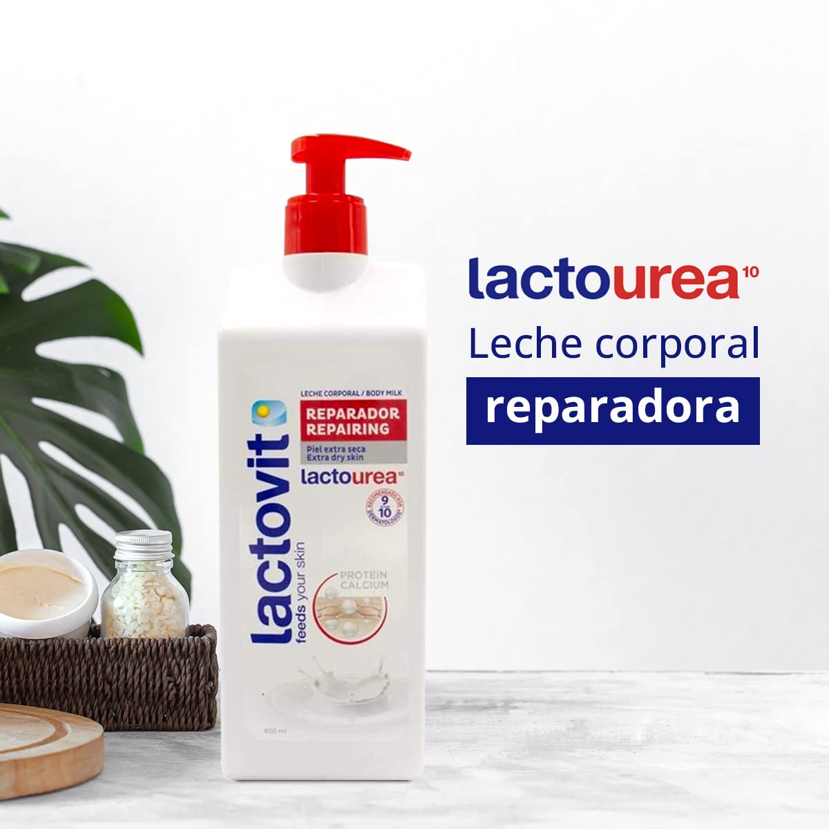 Foto 3 pulgar | Leche Corporal Lactovit Lactourea Hidratante para Piel Seca 400 ml  - Venta Internacional
