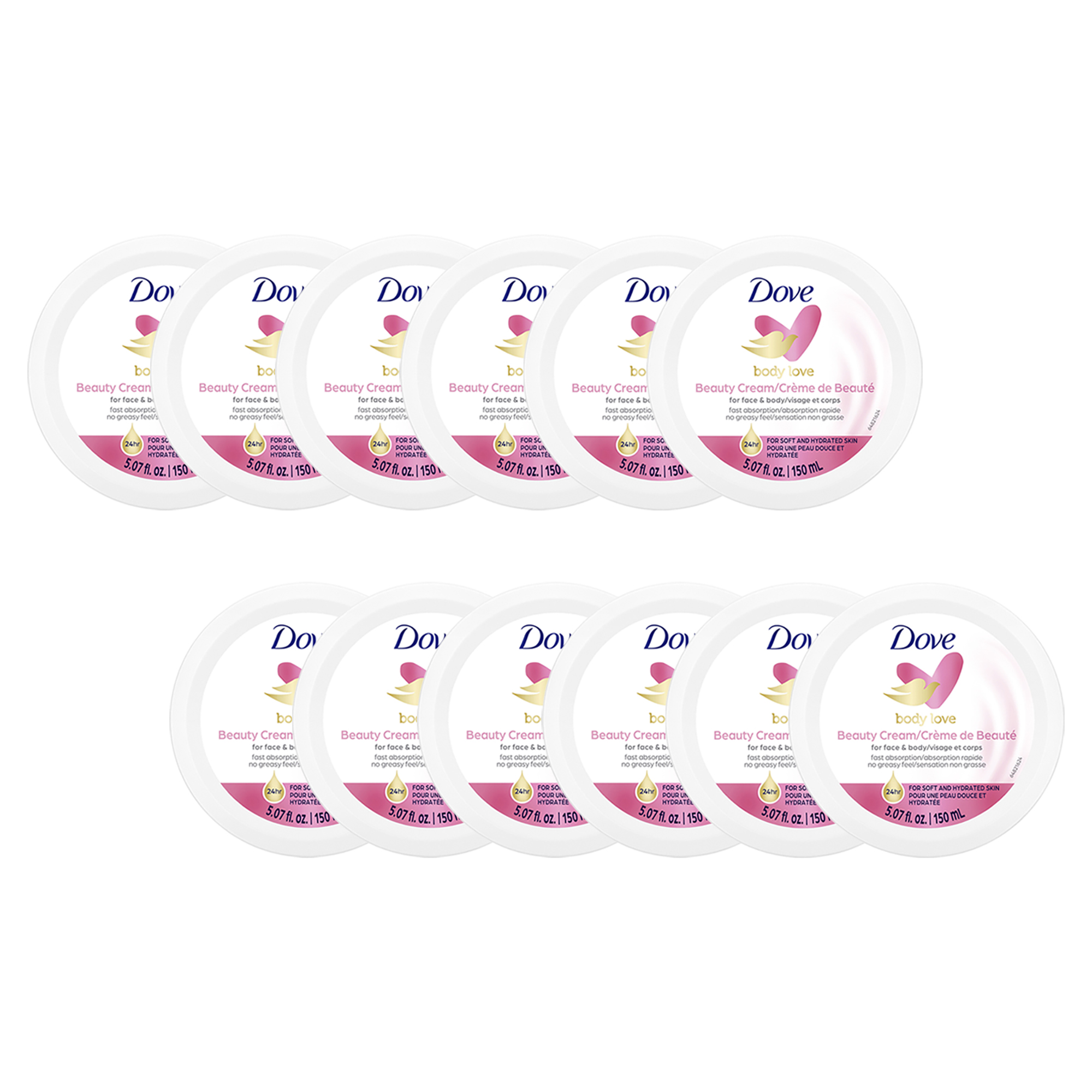 Foto 2 pulgar | Crema De Belleza Hidratante Dove Pink Para Mujer 150 Ml X 12 - Venta Internacional.