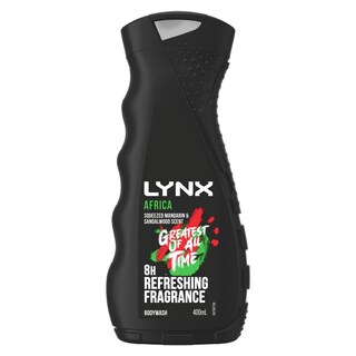 Foto 1 | Gel De Ducha Lynx Africa 400 Ml - Venta Internacional.