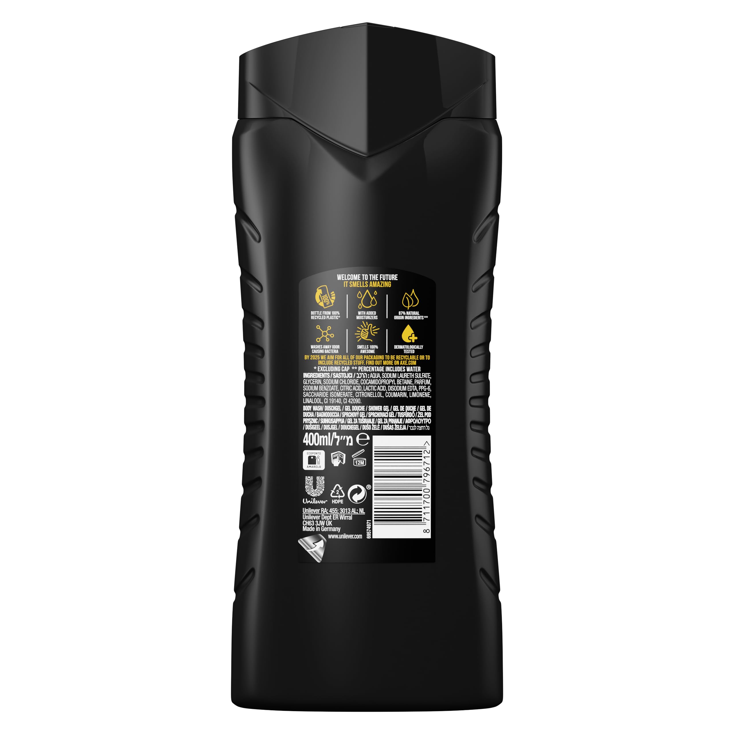 Foto 2 | Gel De Ducha Axe Apollo 400 Ml - Venta Internacional.