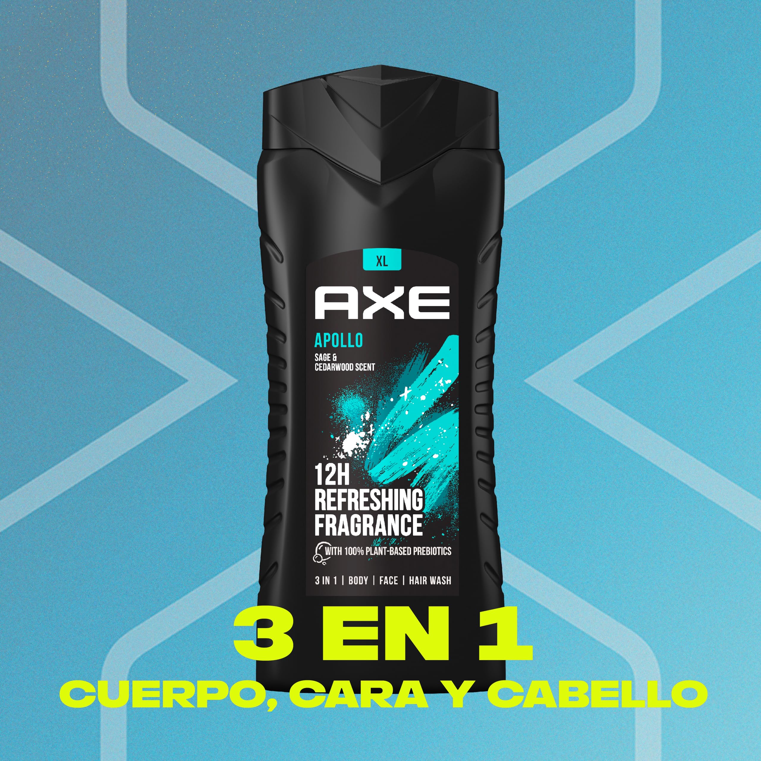 Foto 5 pulgar | Gel De Ducha Axe Apollo 400 Ml - Venta Internacional.