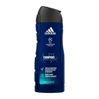 Foto 1 | Gel De Ducha Adidas Uefa Champions League Para Cabello Y Cuerpo 400 Ml - Venta Internacional.