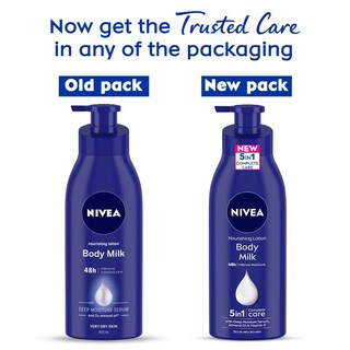 Foto 2 | Leche Corporal Nivea Loción Nutritiva Richly Caring 400 Ml Muy Seca - Venta Internacional.