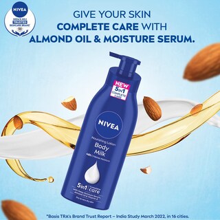Foto 4 | Leche Corporal Nivea Loción Nutritiva Richly Caring 400 Ml Muy Seca - Venta Internacional.