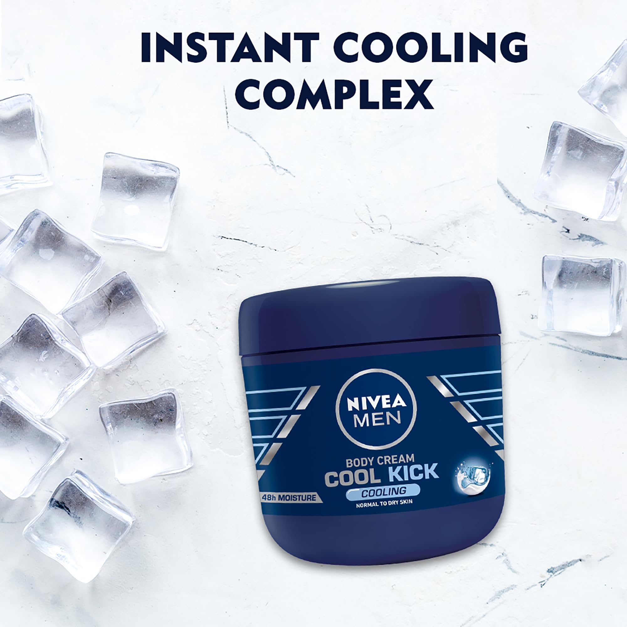 Foto 5 pulgar | Crema Corporal Nivea Men Cool Kick 400 Ml - Venta Internacional.