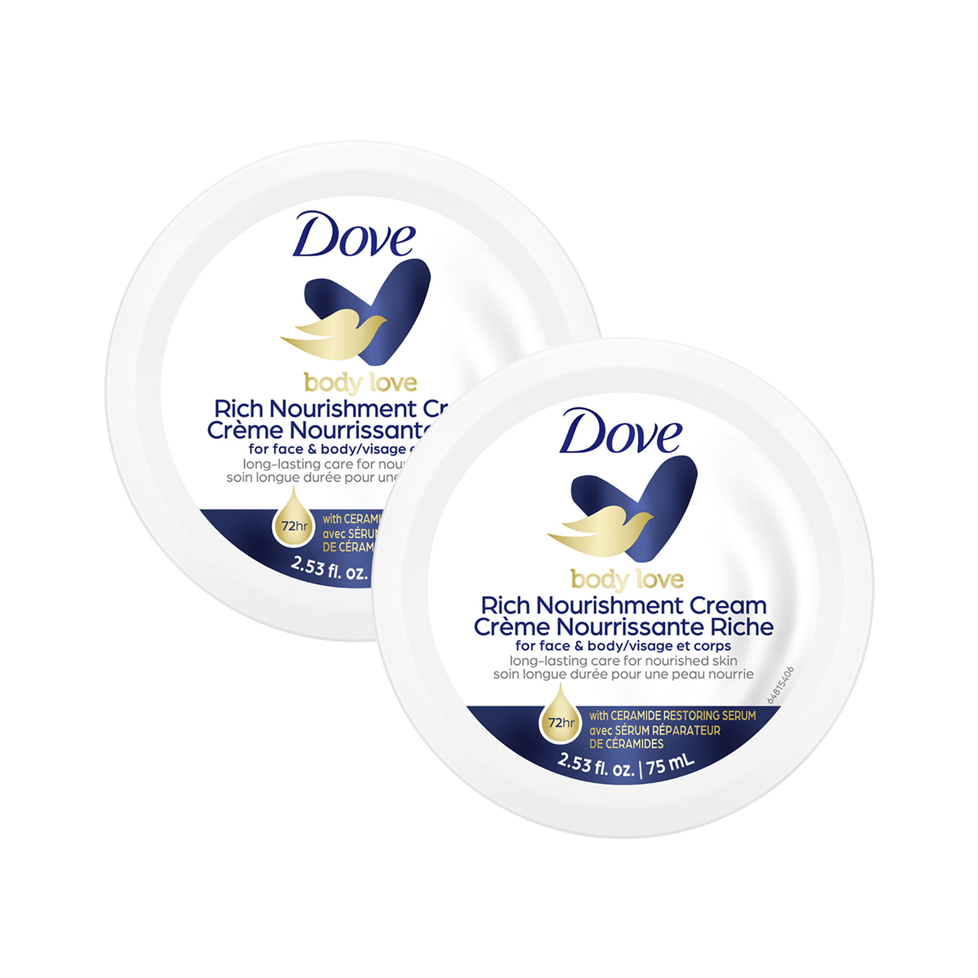 Crema Dove Rich Nourishment  75 Ml 2 Piezas Unisex - Venta Internacional.