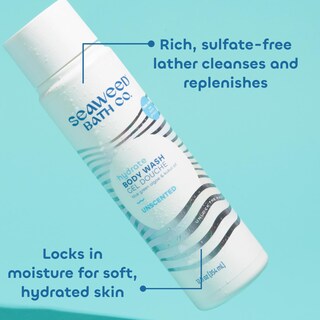 Foto 4 | Gel De Baño Seaweed Bath Co. Hydrate Sin Perfume 355 Ml Para Hombres Y Mujeres - Venta Internacional.