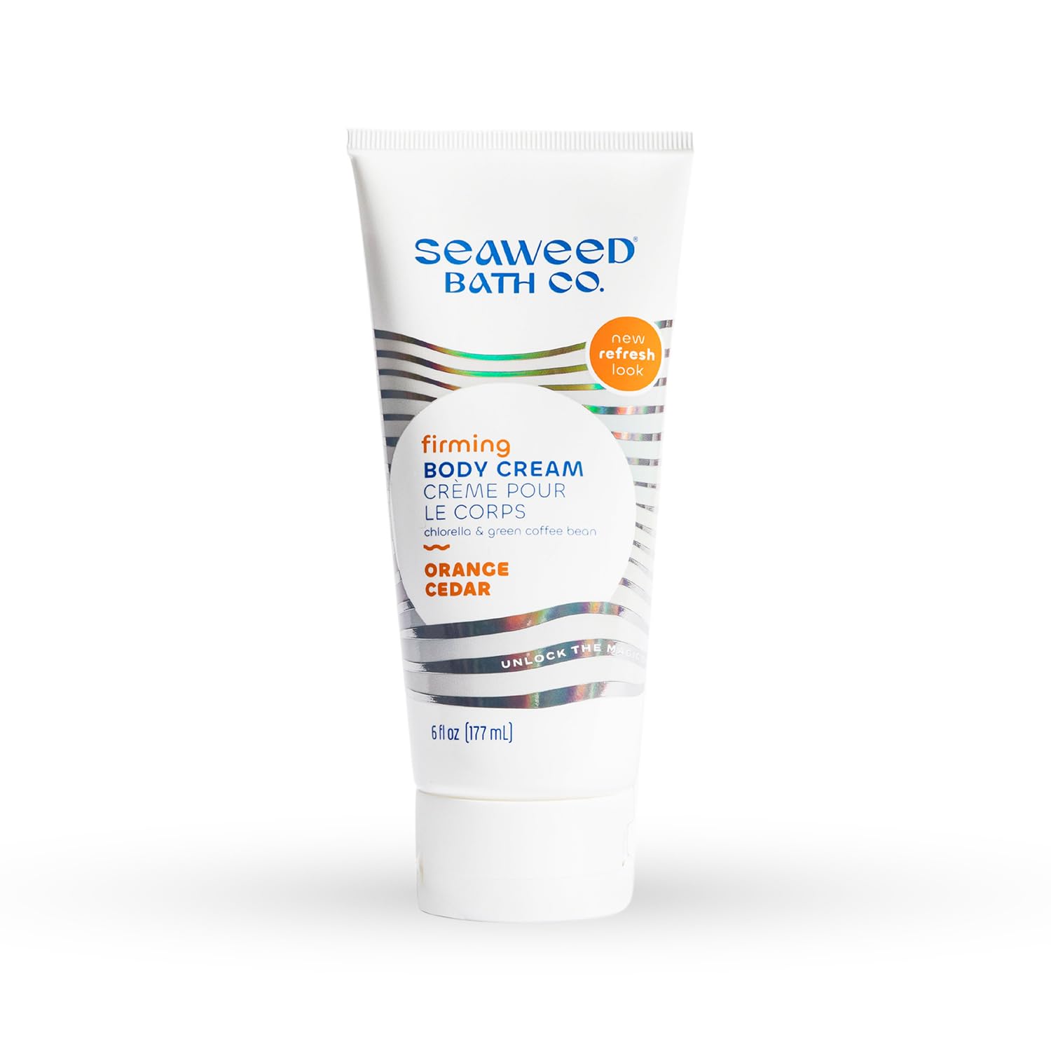 Foto 2 pulgar | Crema Corporal Seaweed Bath Co. Aroma Reafirmante A Naranja Y Cedro  180 Ml - Venta Internacional.