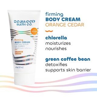 Foto 5 | Crema Corporal Seaweed Bath Co. Aroma Reafirmante A Naranja Y Cedro 180 Ml - Venta Internacional.