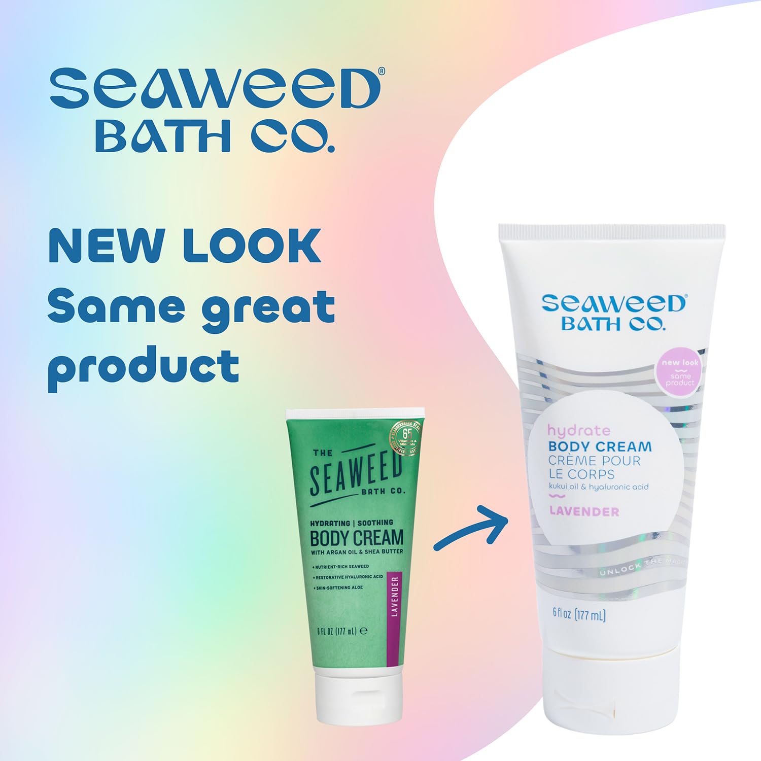 Foto 2 | Crema Corporal Seaweed Bath Co. Hidrate Lavender 180 Ml Para Piel Seca - Venta Internacional.