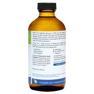 Foto 2 | Glicerina Vegetal Earth's Care 100% Pura Para La Piel Del Cabello 240 Ml - Venta Internacional.