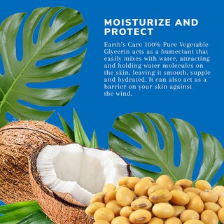 Foto 7 | Glicerina Vegetal Earth's Care 100% Pura Para La Piel Del Cabello 240 Ml - Venta Internacional.