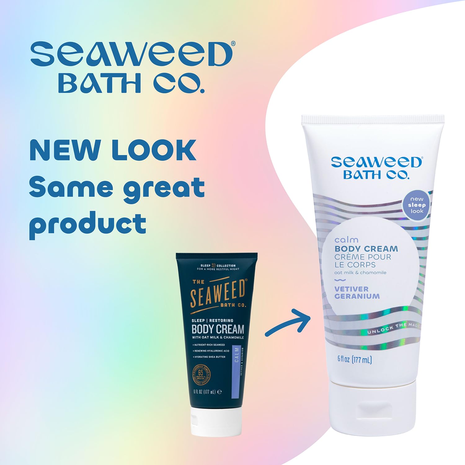 Foto 3 pulgar | Crema Corporal Seaweed Bath Co. Calm Vetiver Geranium 180 Ml - Venta Internacional.