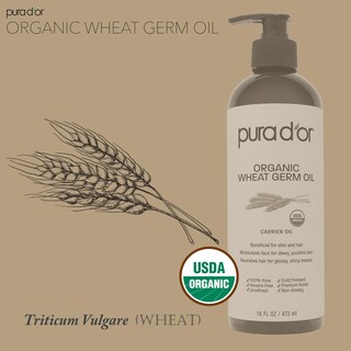 Foto 4 | Aceite De Germen De Trigo Pura D'or 100% Puro Y Natural 960 Ml X2 - Venta Internacional.