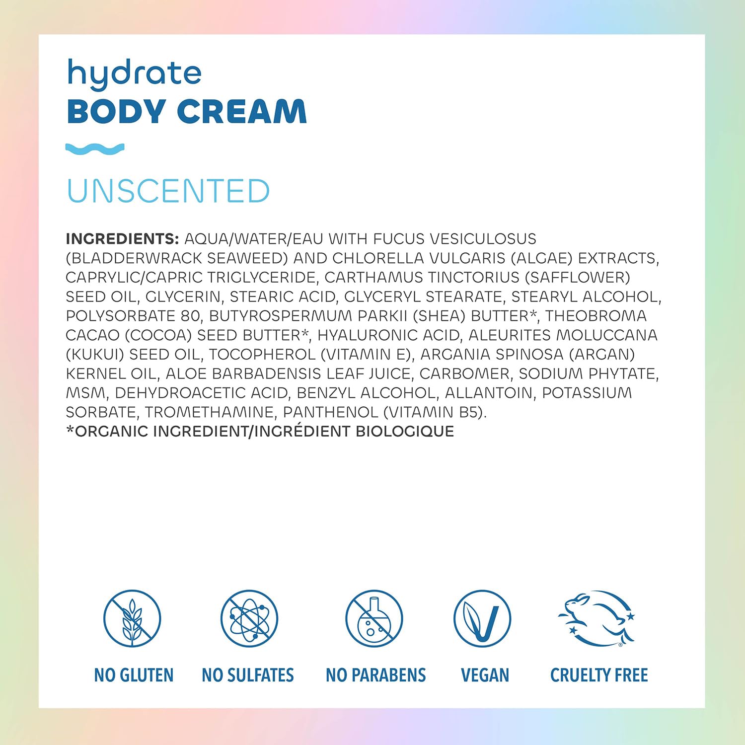 Foto 3 | Crema Corporal Seaweed Bath Co. Hidrata La Piel Seca Sin Perfume  180 Ml - Venta Internacional.