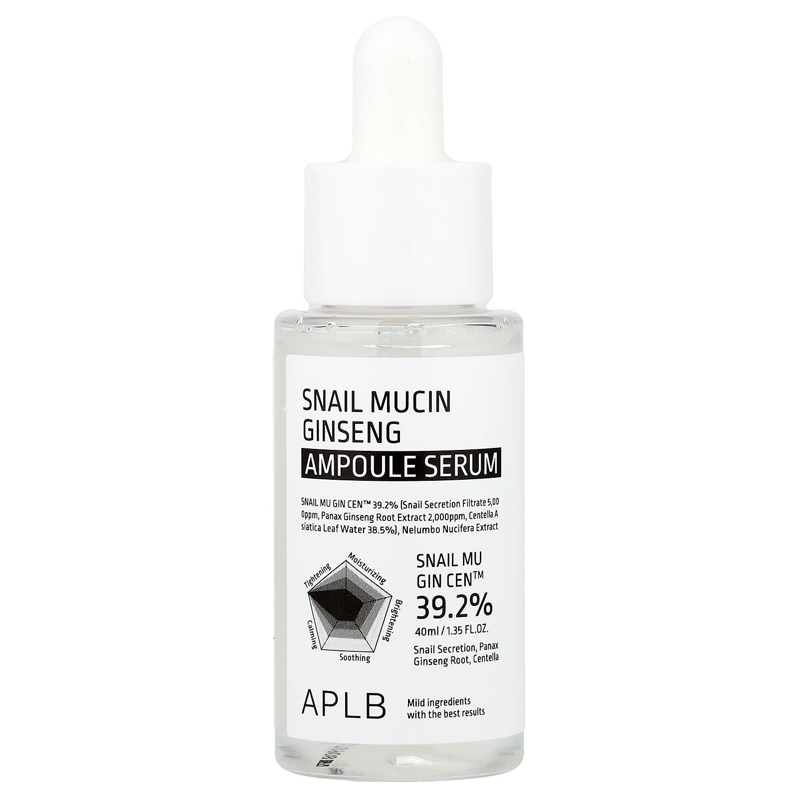 Foto 1 | Serum Aplb Snail Mucin Ginseng Ampolla 40 Ml - Venta Internacional.