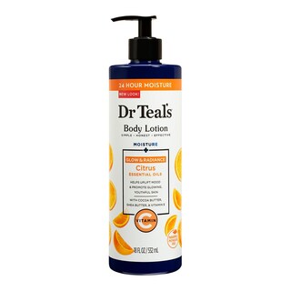 Foto 1 | Loción Corporal Dr. Teal's Moisture Plus Radiant Citrus 532 Ml - Venta Internacional.