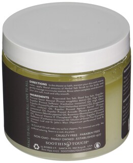 Foto 2 | Exfoliante De Sal Soothing Touch A Base De Hierbas Menta Y Romero 600 Ml - Venta Internacional.