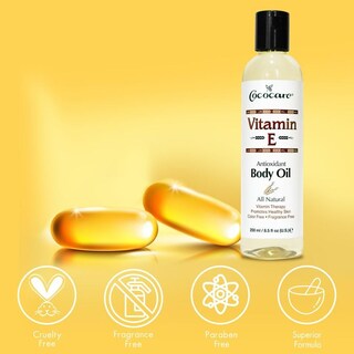 Foto 5 | Aceite Corporal Cococare Antioxidante De Vitamina E Natural 250 Ml - Venta Internacional.