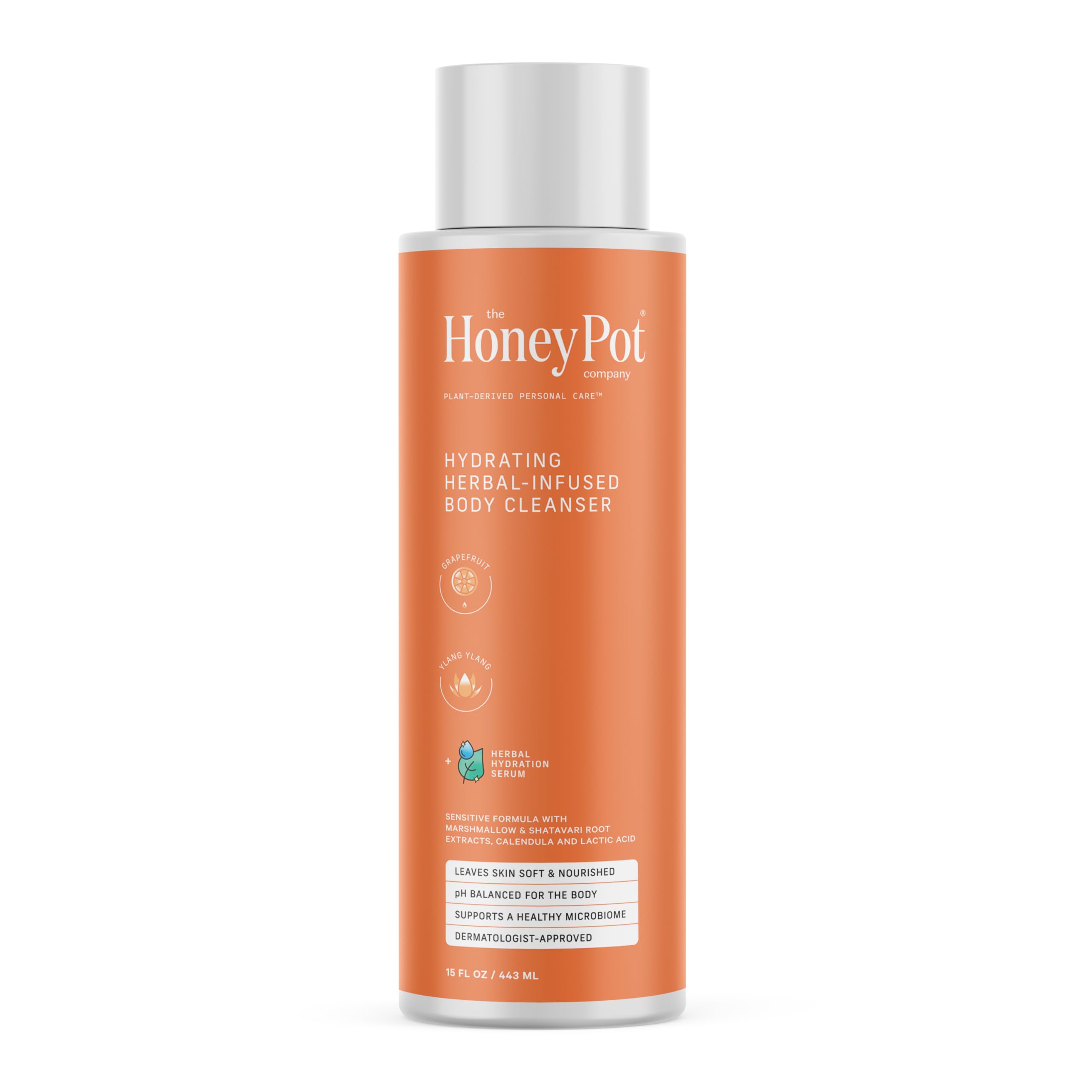 Foto 2 pulgar | Gel De Baño The Honey Pot Company  Pomelo  Ylang Ylang  450 Ml - Venta Internacional.