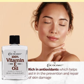 Foto 4 | Aceite De Vitamina E Cococare Hidratación Máxima 28 Ml Para Piel Seca - Venta Internacional.