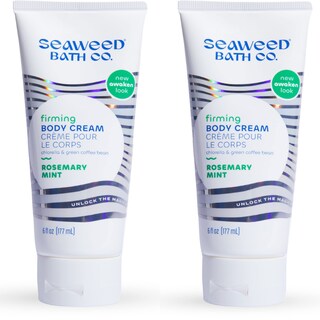 Foto 1 | Crema Corporal Seaweed Bath Co. Reafirmante Romero Y Menta 180 Ml X2 - Venta Internacional.