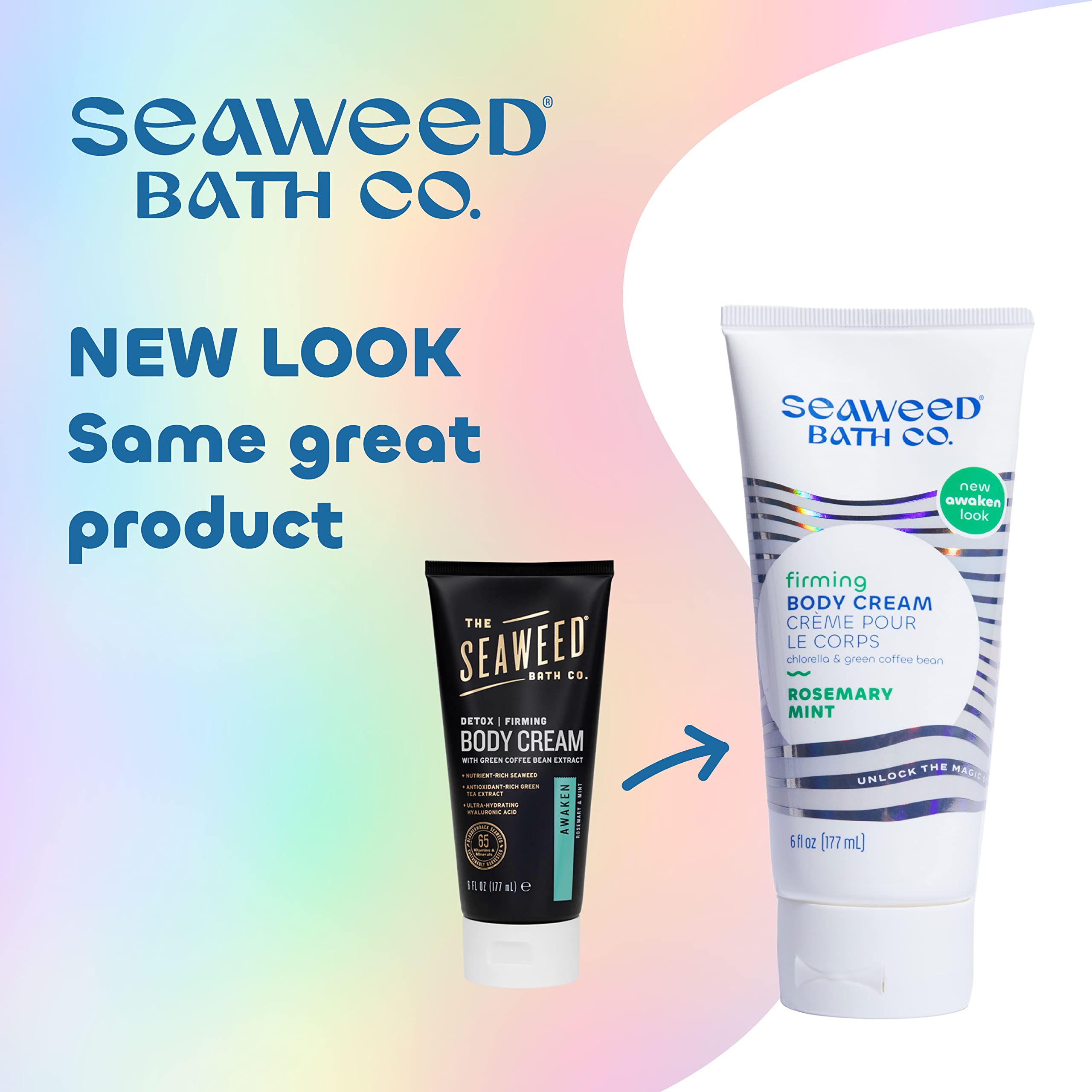 Foto 2 | Crema Corporal Seaweed Bath Co. Reafirmante  Romero Y Menta  180 Ml  X2 - Venta Internacional.
