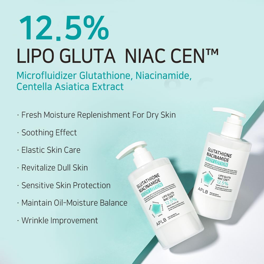 Foto 4 pulgar | Loción Corporal Aplb Lipo Gluta Niac Cen™ 12 5% Con Glutatión 300 Ml - Venta Internacional.