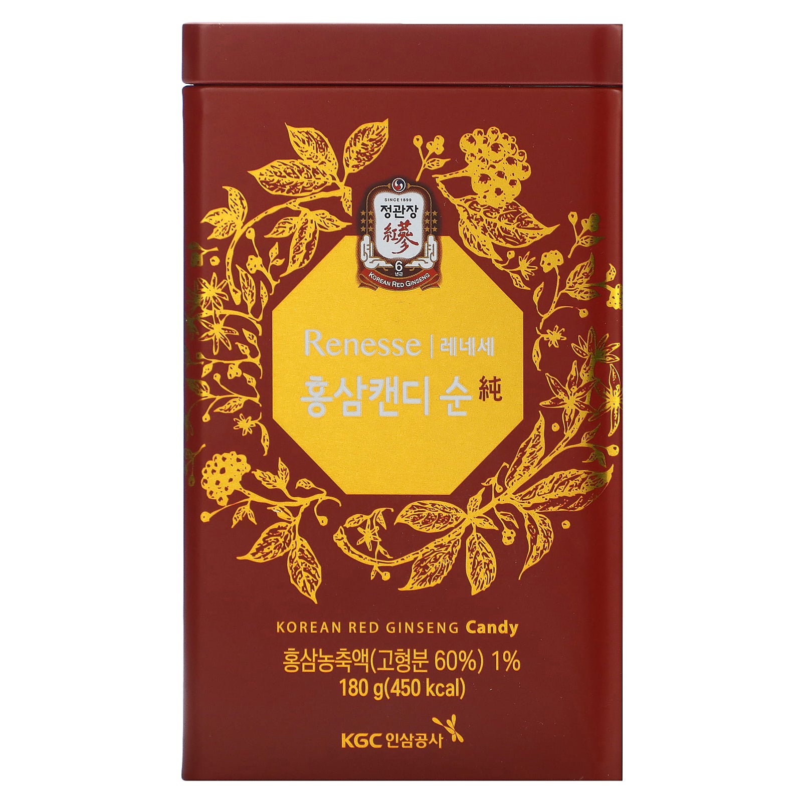 Foto 2 pulgar | Ginseng Rojo Coreano Candy Cheongkwanjang Renesse 180 G - Venta Internacional.