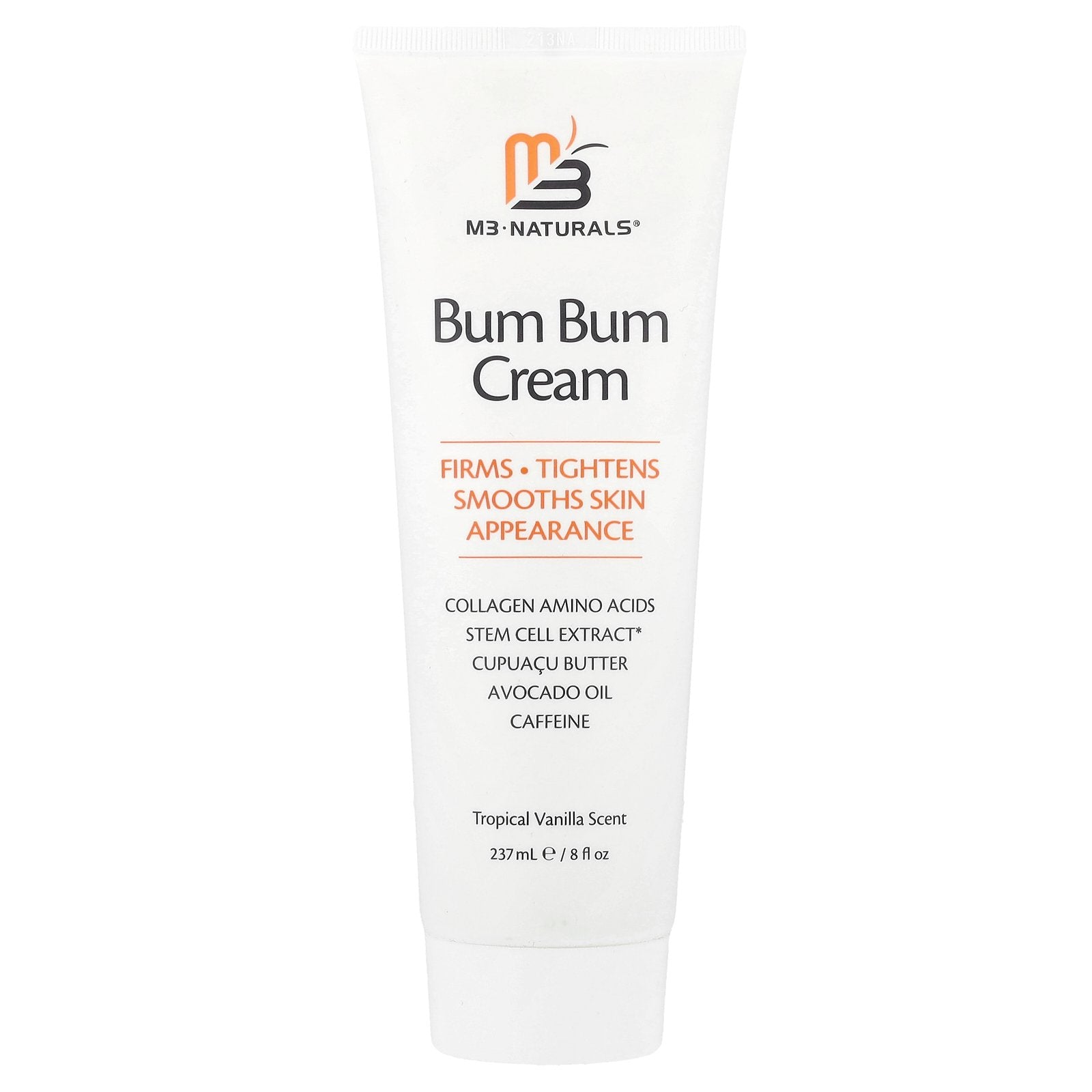 Foto 2 pulgar | Crema Hidratante M3 Naturals Bum Bum Tropical Vanilla 237ml - Venta Internacional.