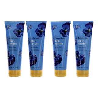 Foto 1 | Crema Corporal Hidratante Bodycology Blue Denim 240 Ml Paquete De 4 - Venta Internacional.