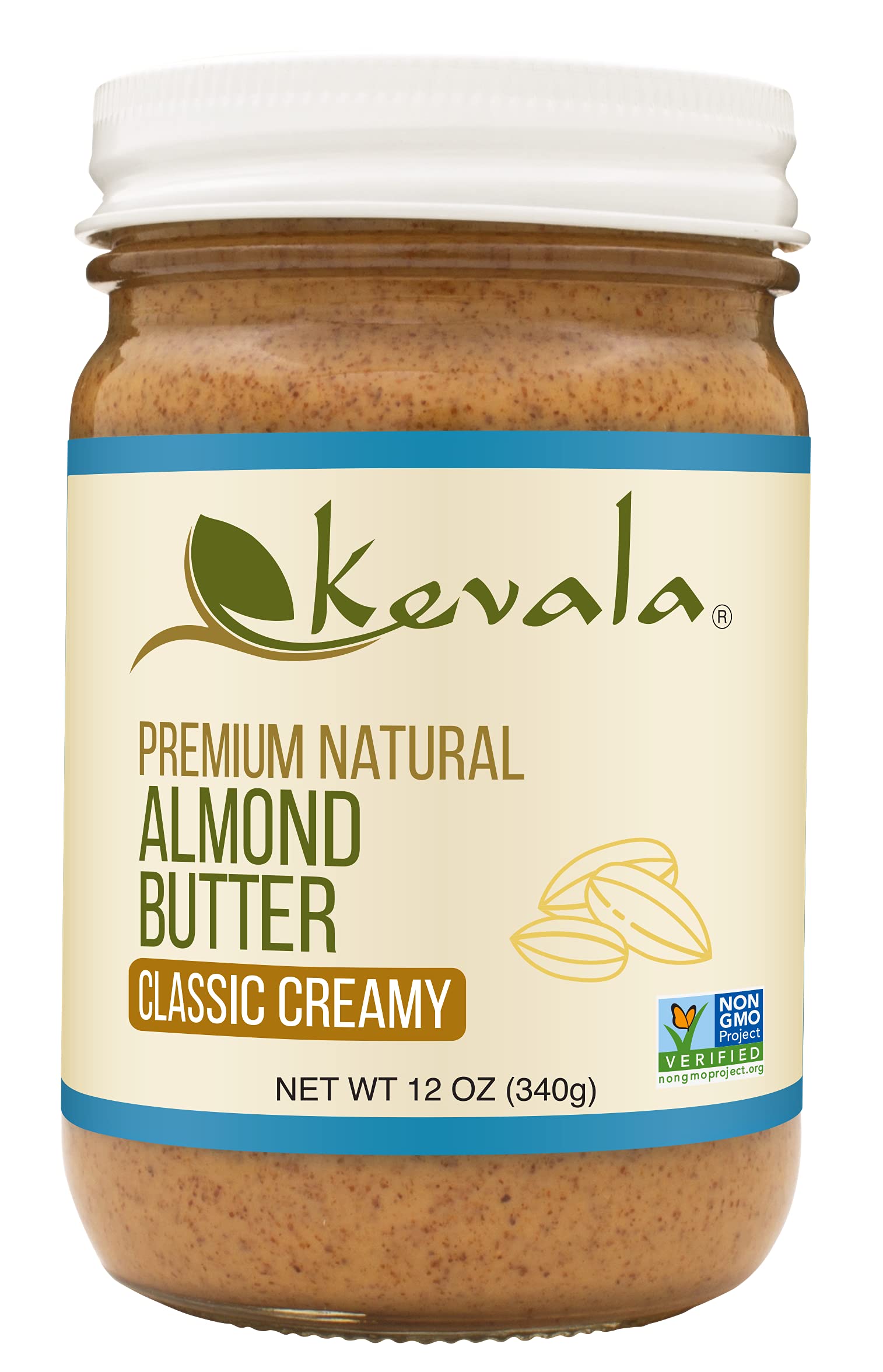 Crema De Almendras Kevala Creamy 340 Ml - Venta Internacional.