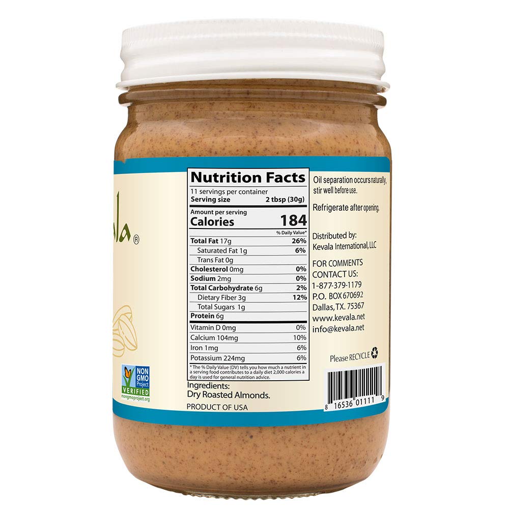 Foto 3 pulgar | Crema De Almendras Kevala Creamy 340 Ml - Venta Internacional.
