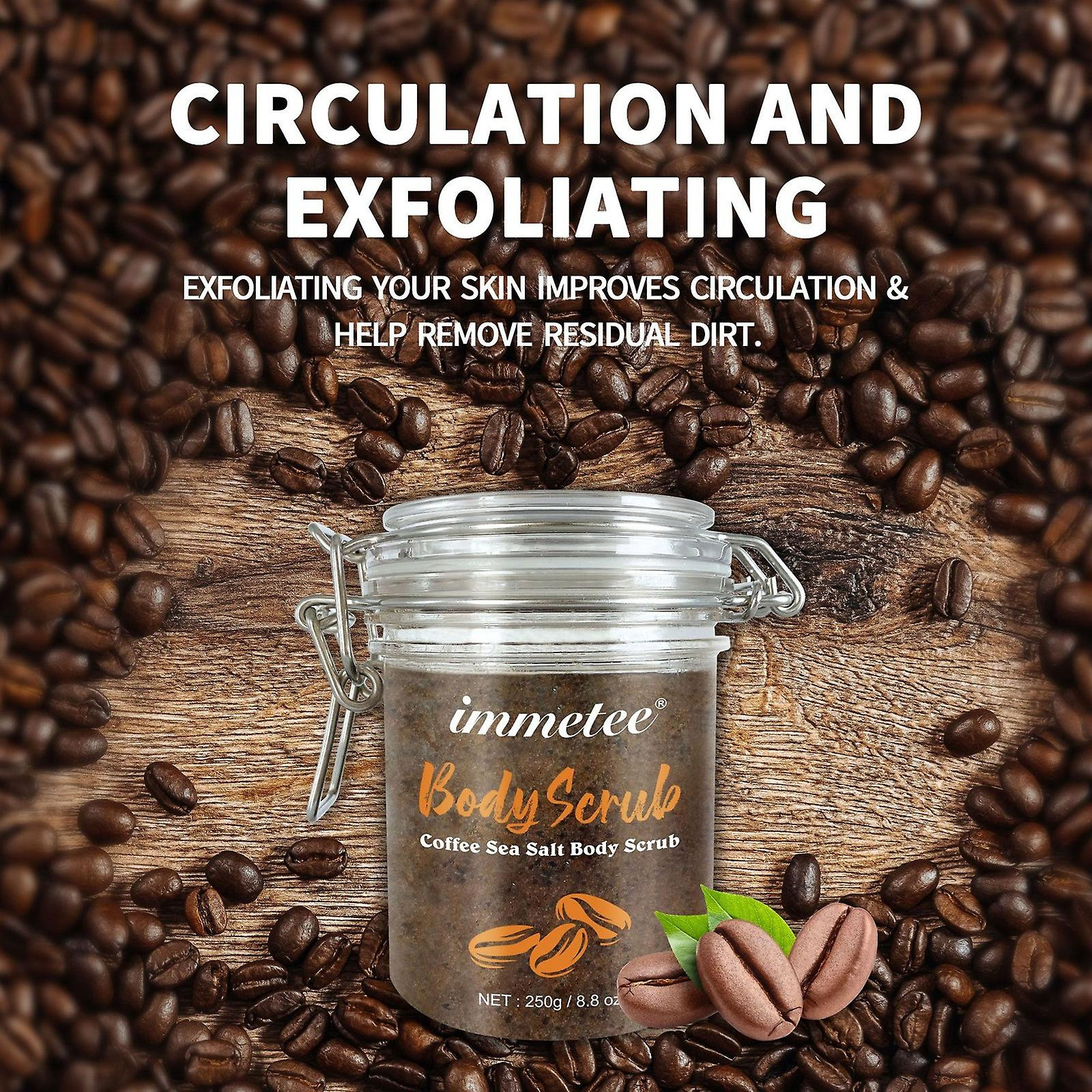 Foto 3 pulgar | Coffee Scrub Immetee Smooth  Blanco  Tierno Y Exfoliante  1 Unidad - Venta Internacional.