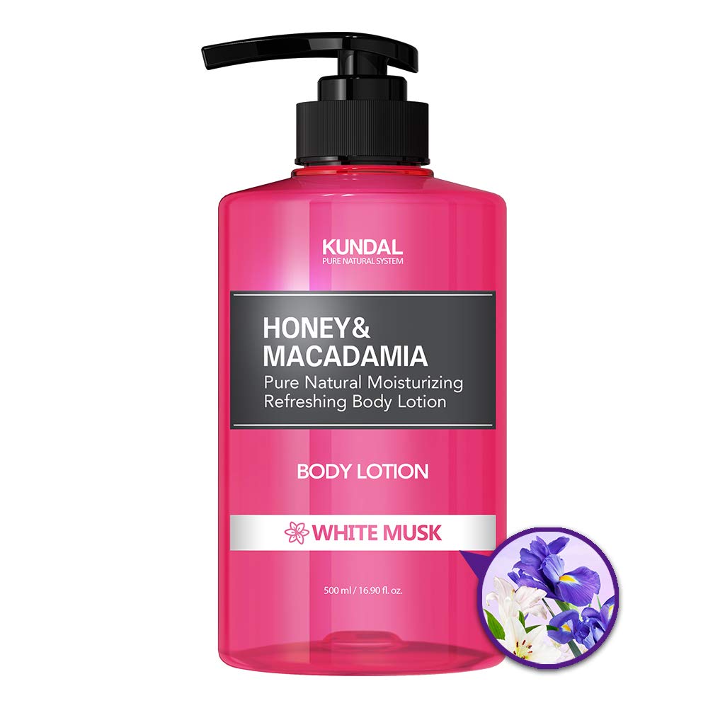 Loción Corporal Kundal Nature White Musk 500 Ml Con 82% De Aloe Vera - Venta Internacional.